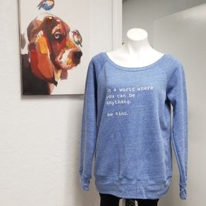 Light blue cozy pullover